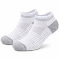 Calze corte sportive 39-42 in maglia bianco/grigio traspiranti