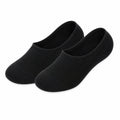 Calzini invisibili 43-46 in tessuto elasticizzato nero - stile minimal